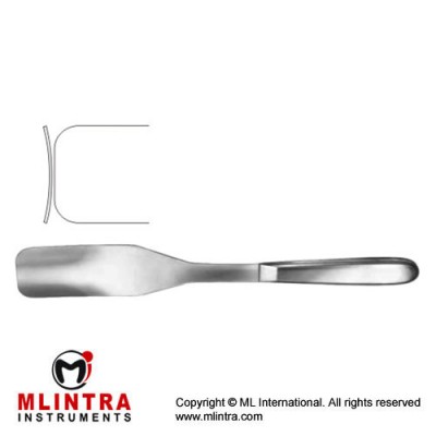 Hach Fasciotomy Spatula Stainless Steel, 30 cm - 11 3/4" Blade Size 40 mm